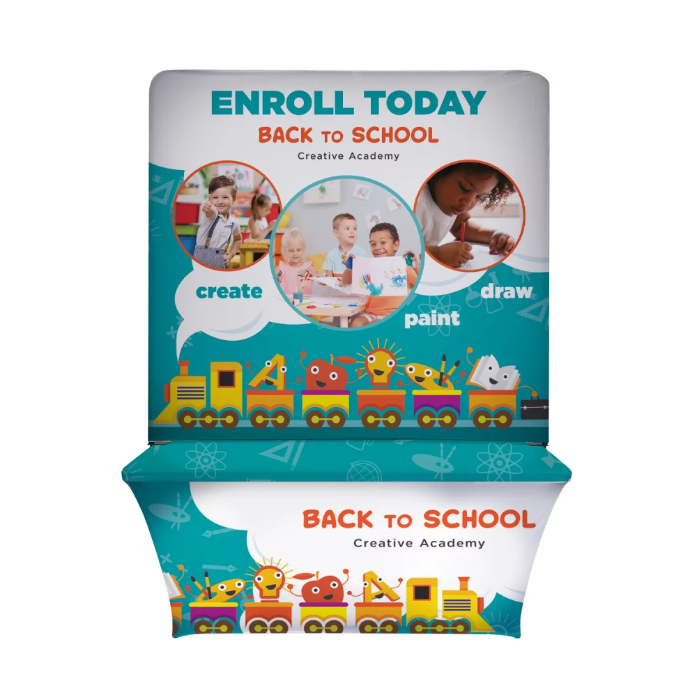 6' Over-the-Top Display Kit (Tall Back Wall)