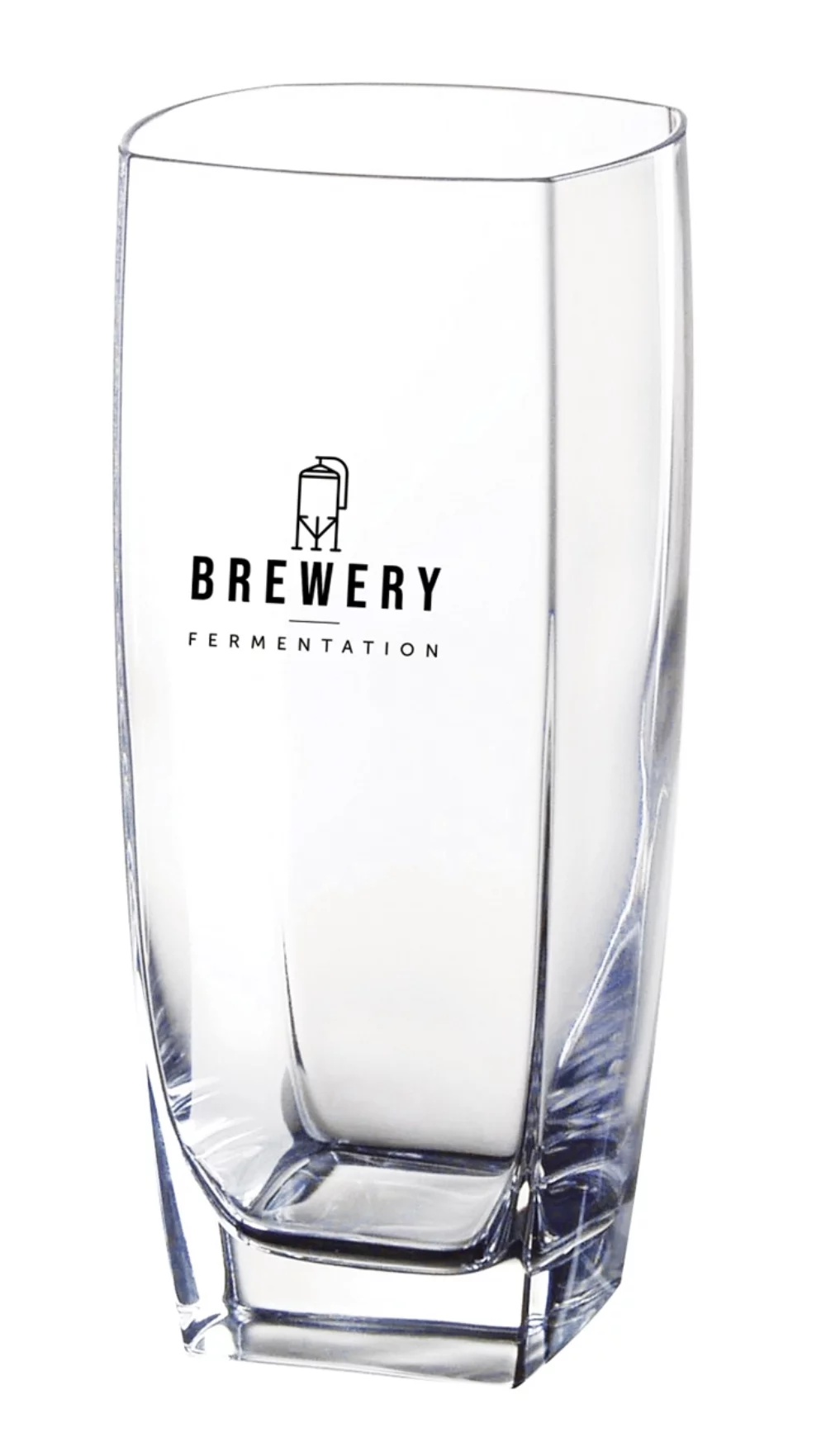 Sterling square highball 16oz square bottom glass