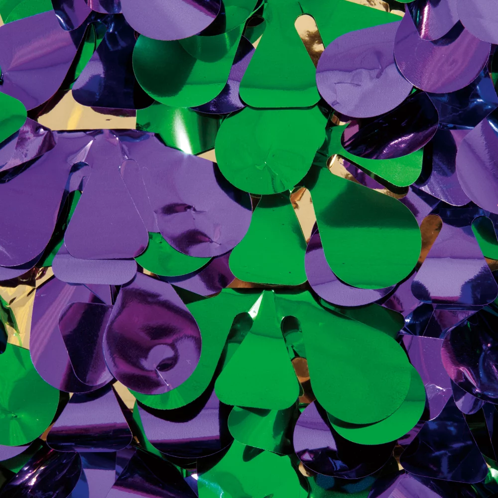 Victory Corps Feuille de fleurs Mardi Gras (10 verges)