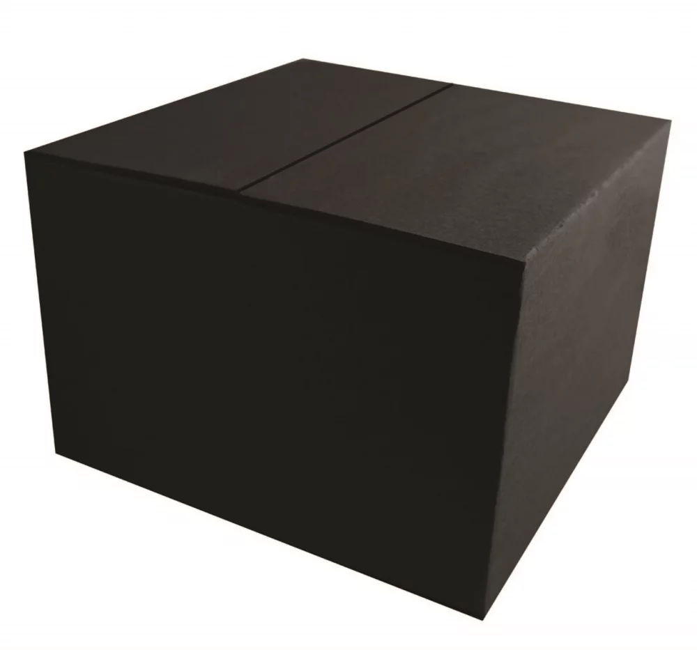 ~ Gobelet en verre transparent de 16 oz avec couvercle en boîte cadeau Midnight, ensemble de 4