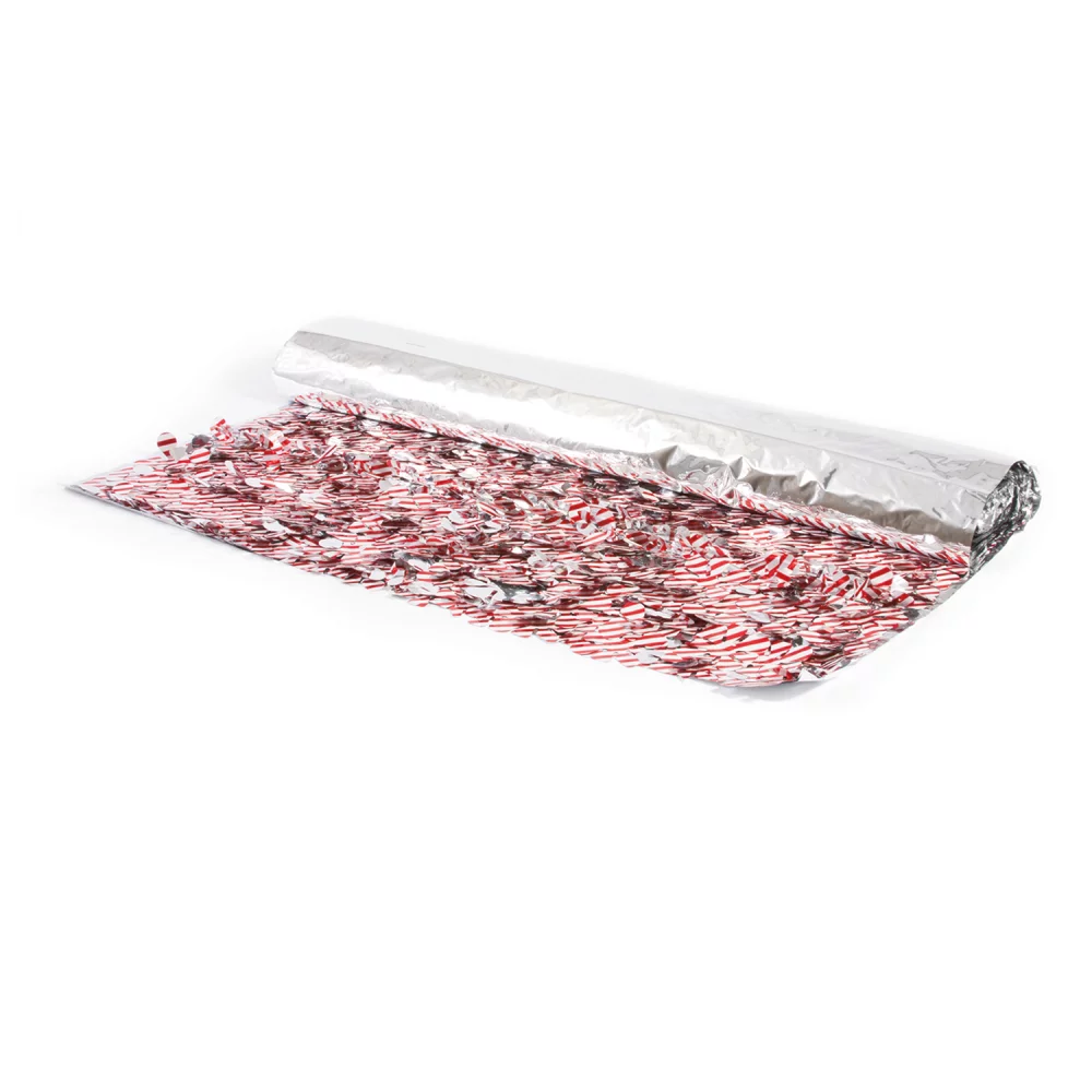 Victory Corps Candy Cane Floral Sheeting (5 Yards)