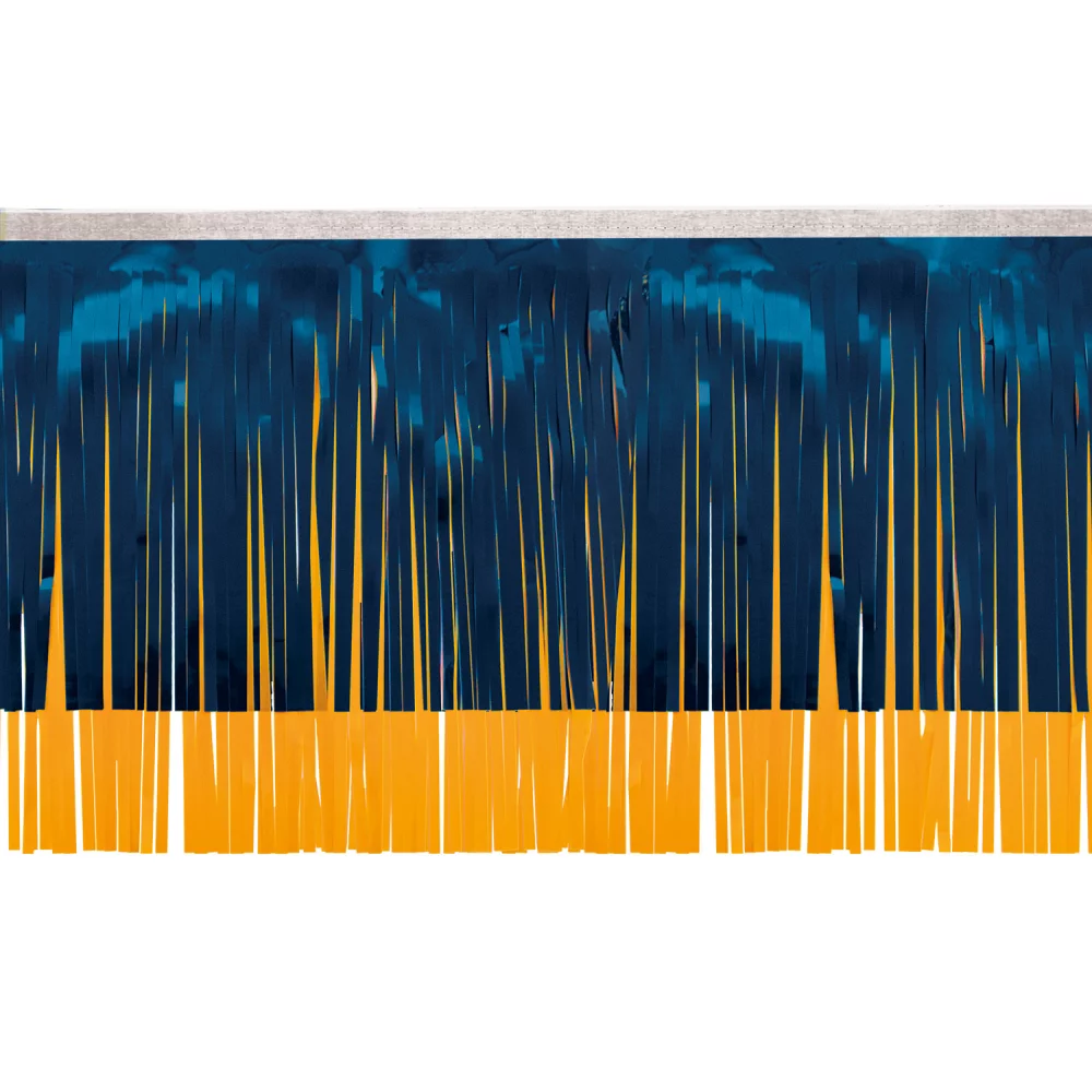 Victory Corps Standard Dark Blue & Spanish Gold Fringe (15")