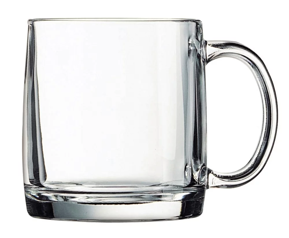 Nordic 13oz mug clear glass