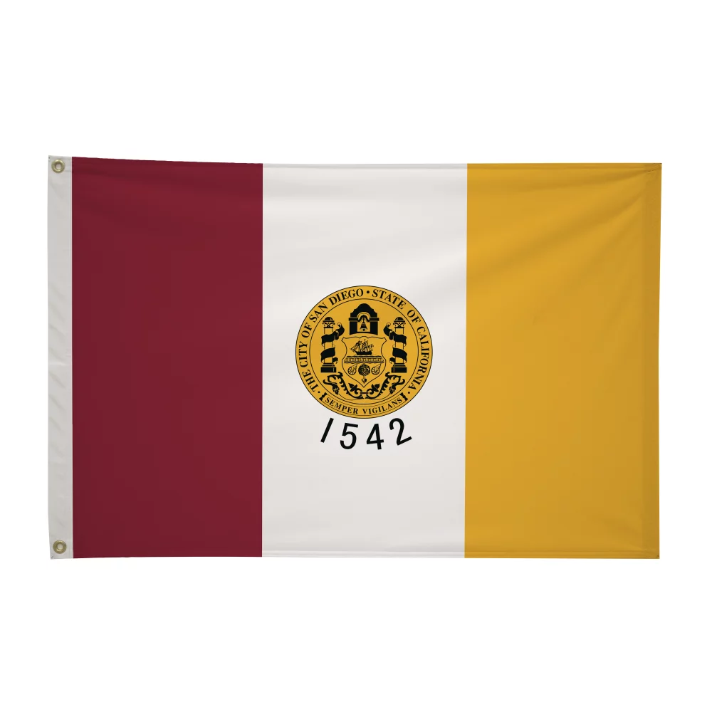 Drapeaux de ville de 2' x 3'