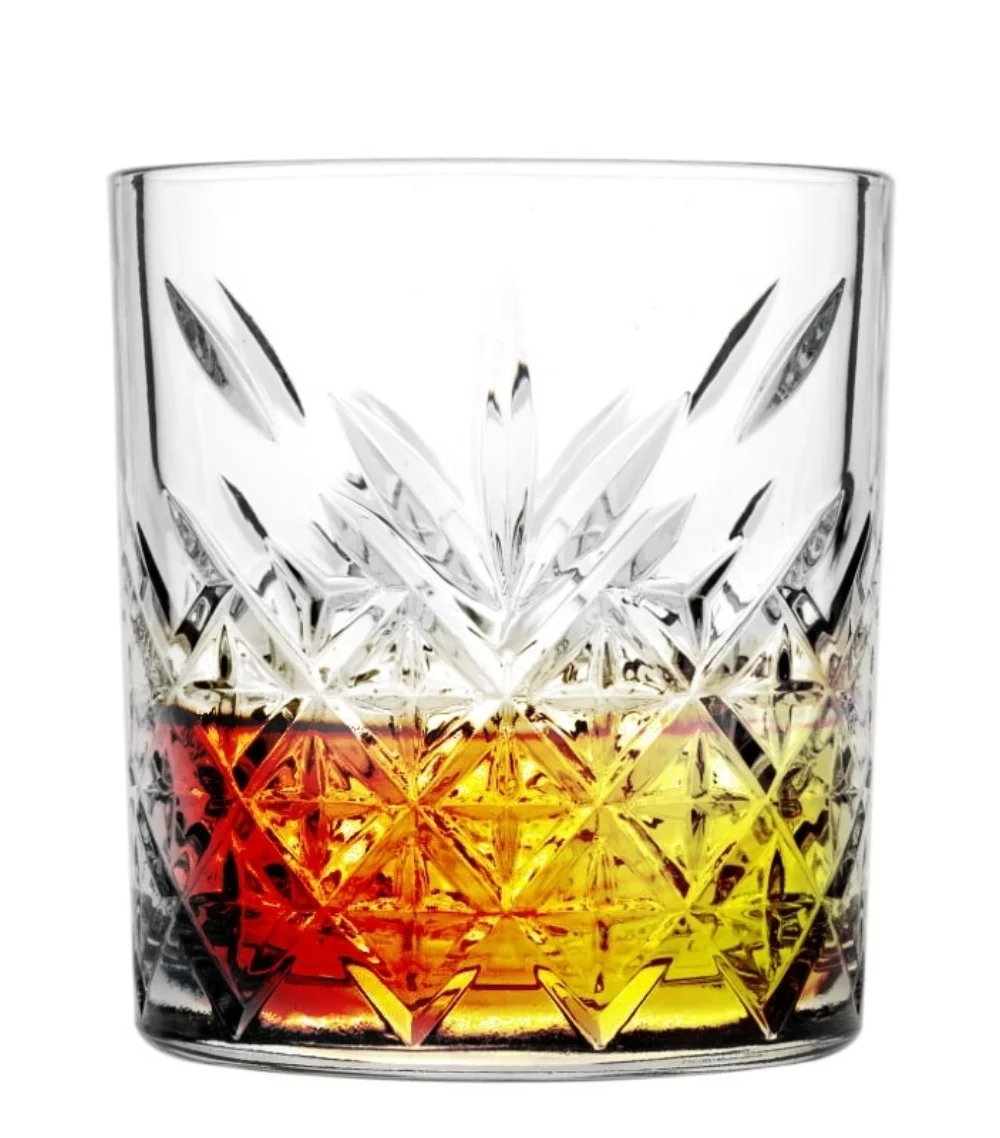 Verre à whisky intemporel de 11,75 oz en verre transparent.