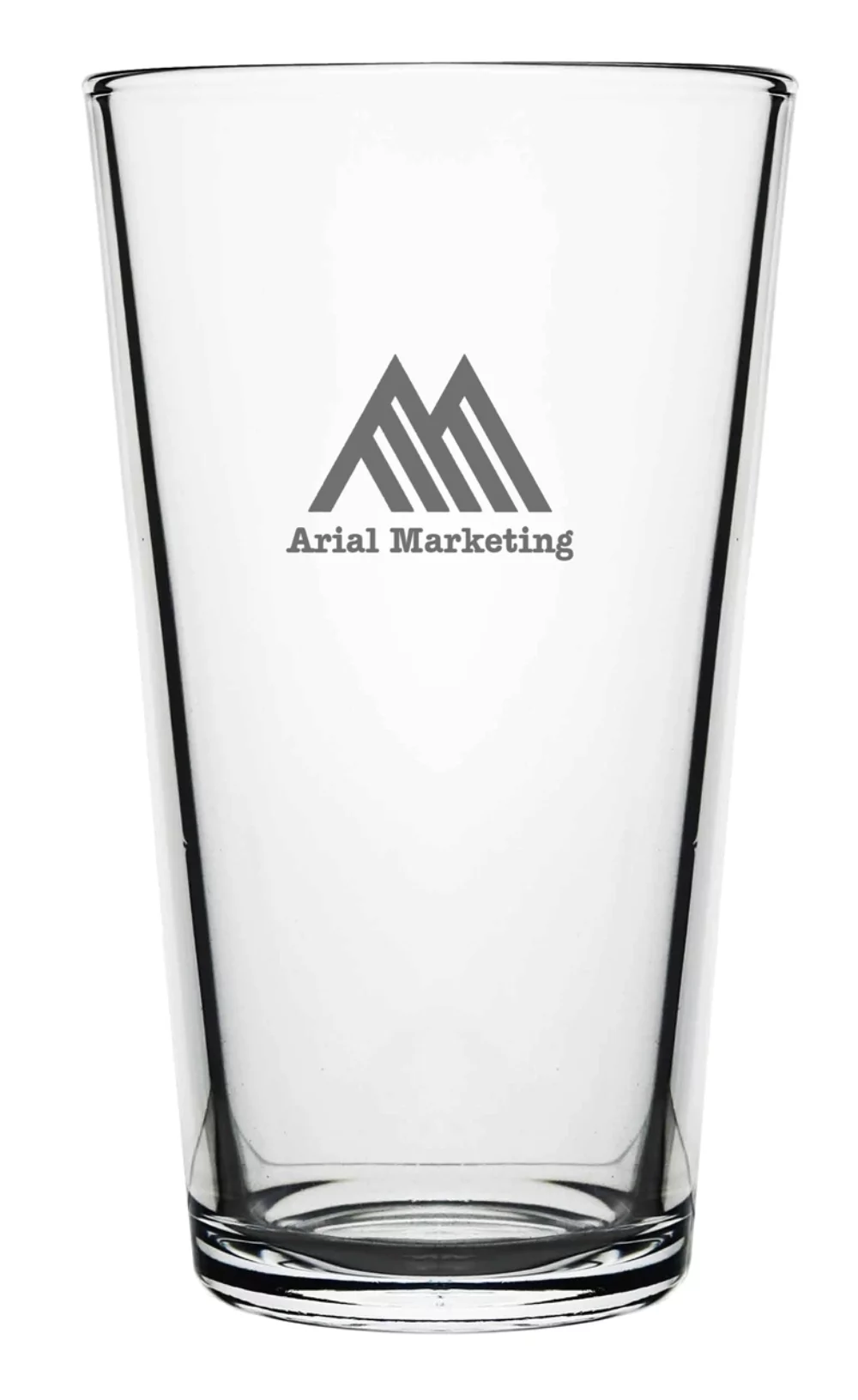 ~ Vista, 20oz clear mixing glass with heavy base - Bulk Packaging/Pallet