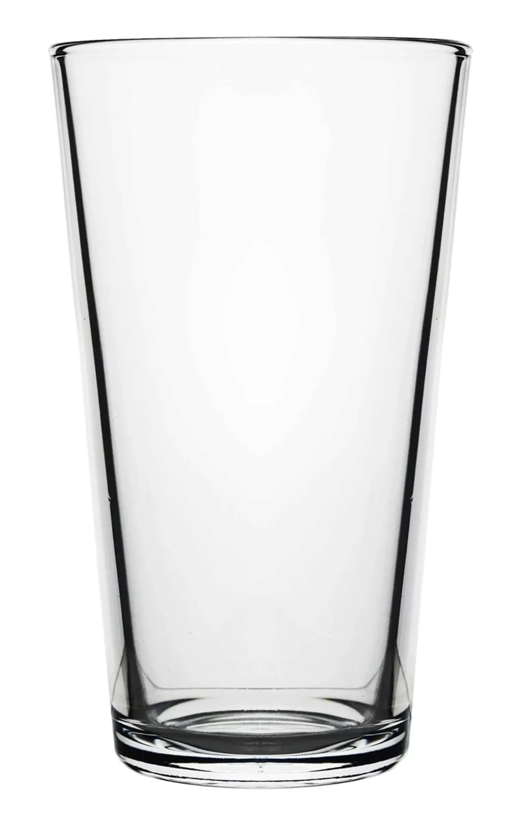 Vista, verre à mélanger transparent de 20 oz avec base lourde, ensemble de 4 dans une boîte cadeau Noir