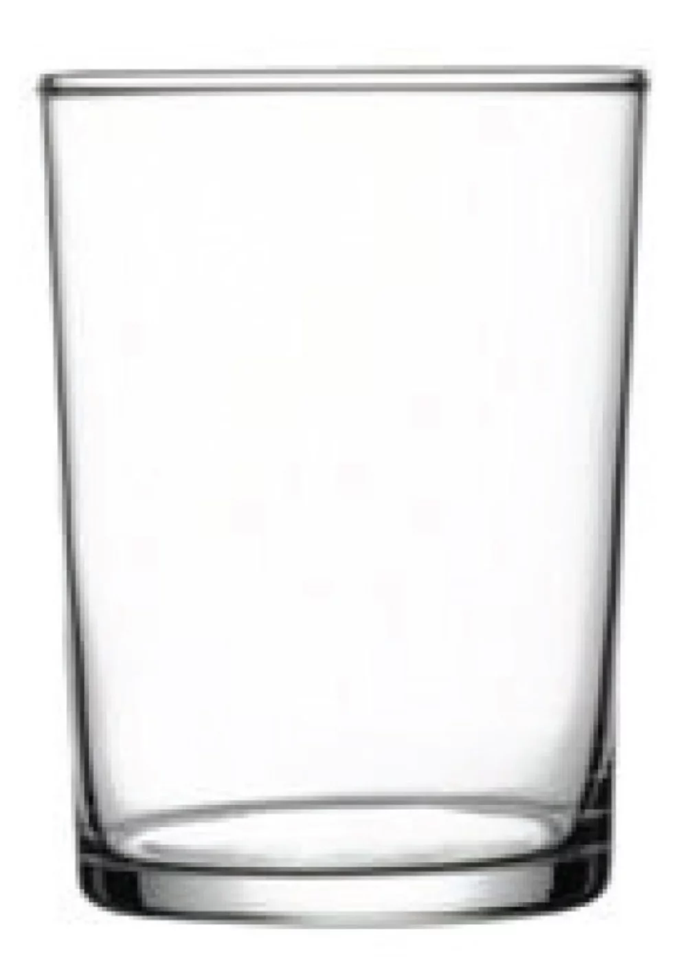 ~Tubo, verre de 17,25 oz, ensemble de 4 dans une boîte cadeau Midnight