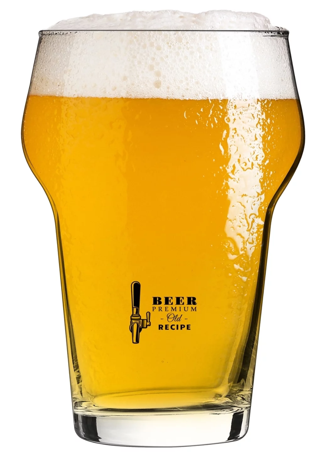 Légende 15,75 oz verre à bière clair