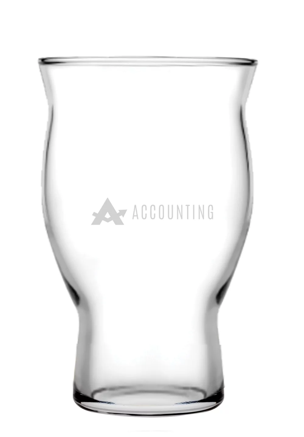 Revival 20oz clear glass stacking craft pilsner