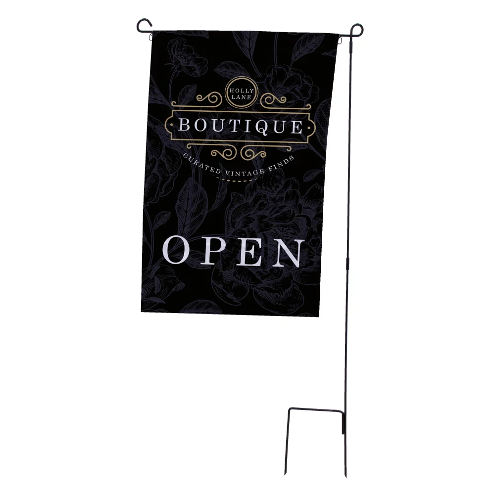 Kit de drapeau de jardin double face de 30" x 48"