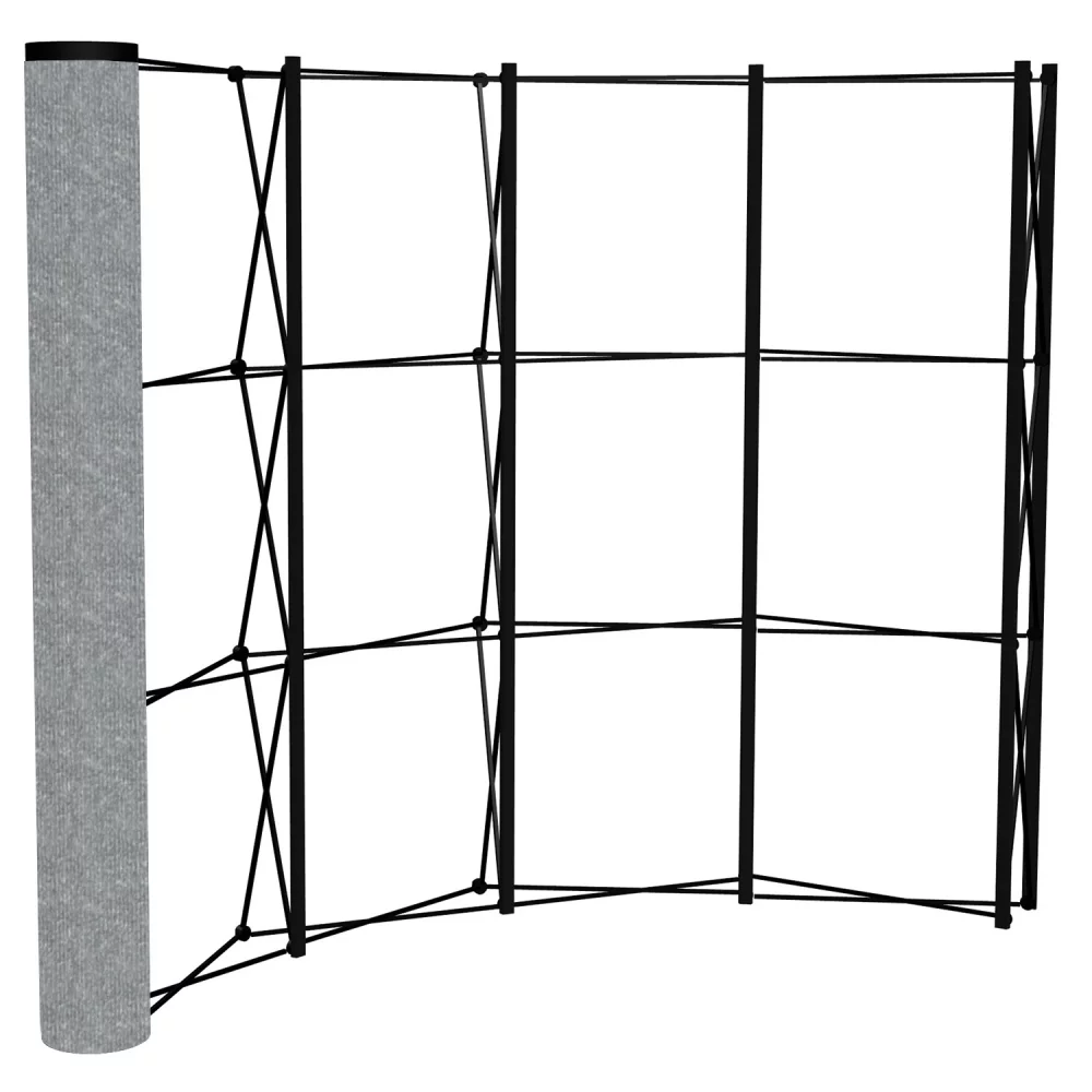 Curved ARISE End Panel (Fabric)