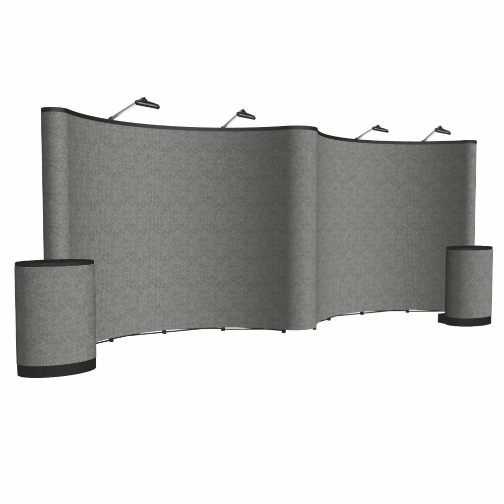 20' Gullwing ARISE Floor Display Kit (Fabric)