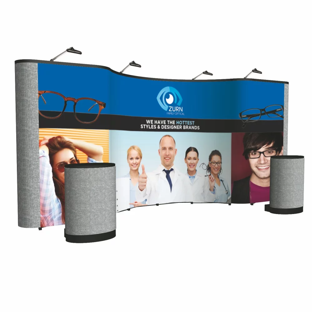 20' Combination ARISE Floor Kit (Mural w/ Fabric Ends)