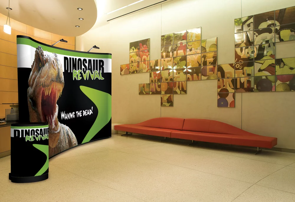 10' Curved ARISE Floor Display Kit (Full Mural)