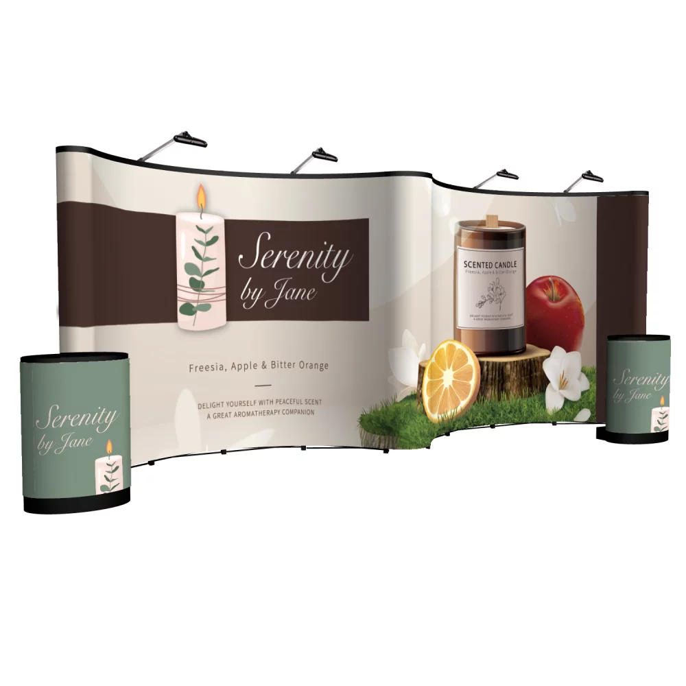 20' Gullwing ARISE Floor Display Kit (Full Mural)