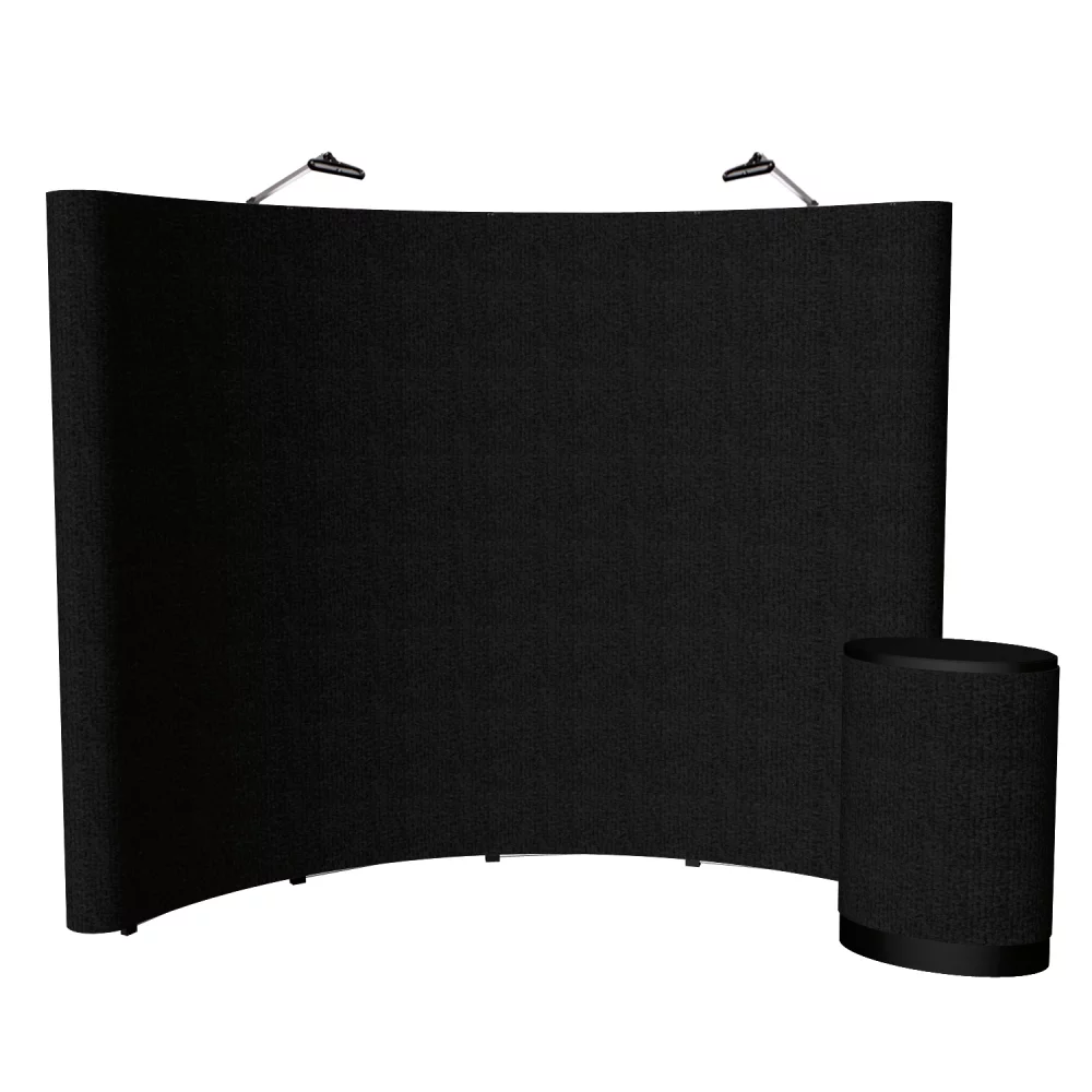 Affichage pop-up Echo de 10' (kit en tissu avec lumières)