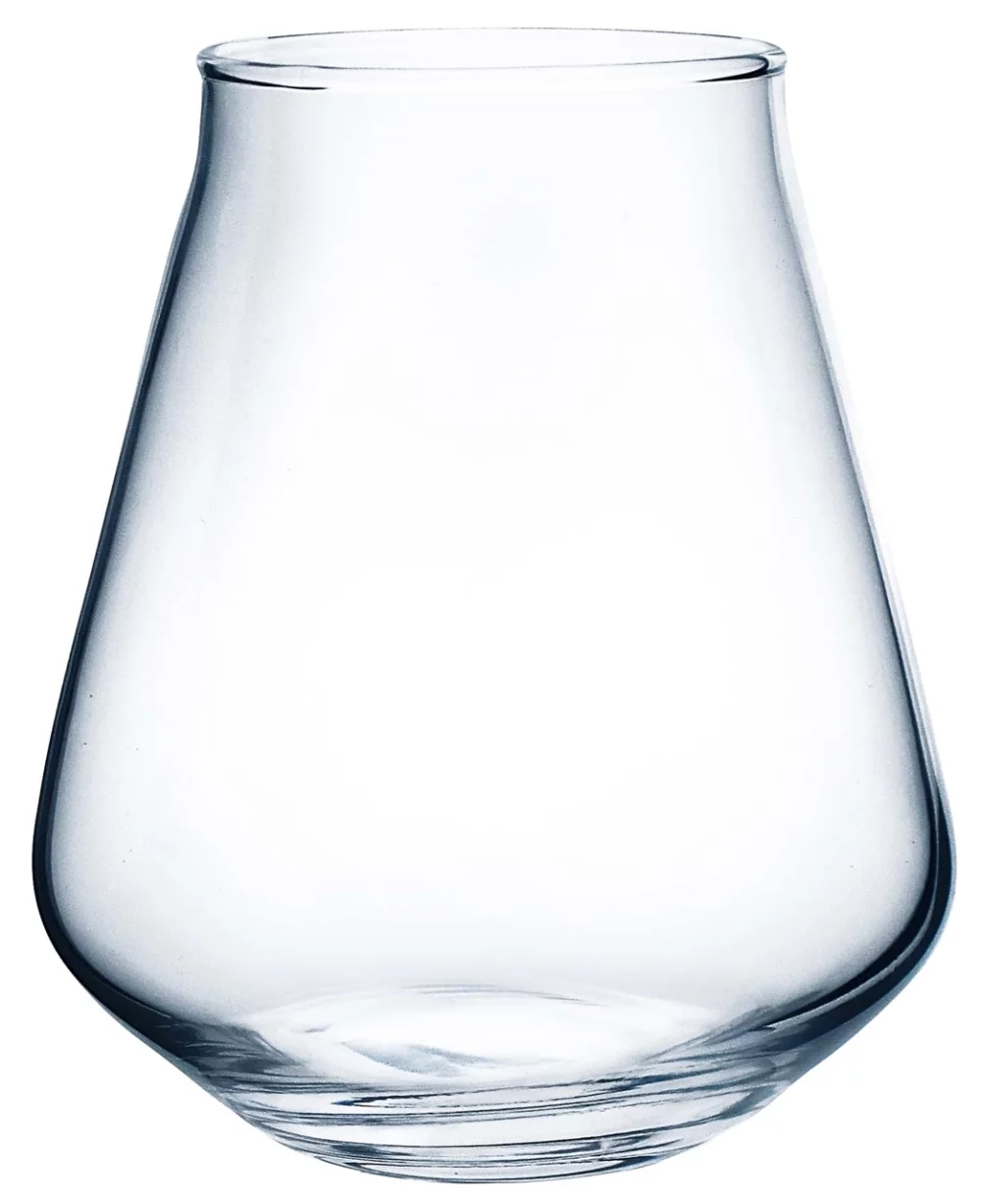 ~ Hugo 13.25oz clear stemless craft beer glass - Bulk Packaging/Pallet