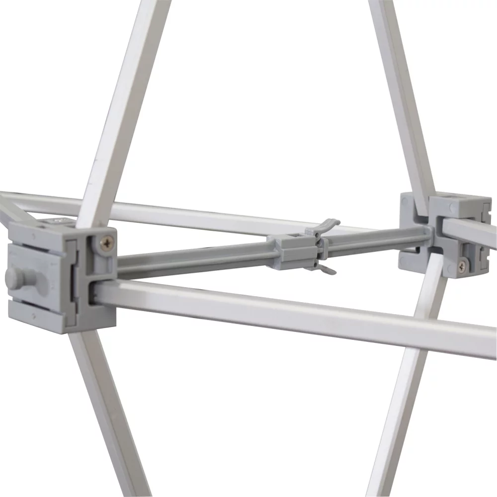 Kit d'affichage au sol courbé Show 'N Rise de 8' (mural avec tissu)