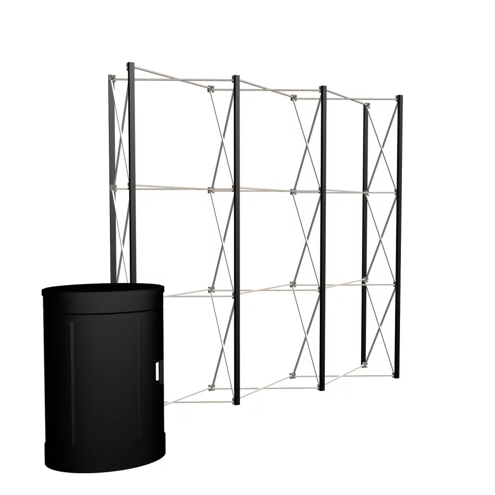 10' Straight Show 'N Rise Floor Display Hardware