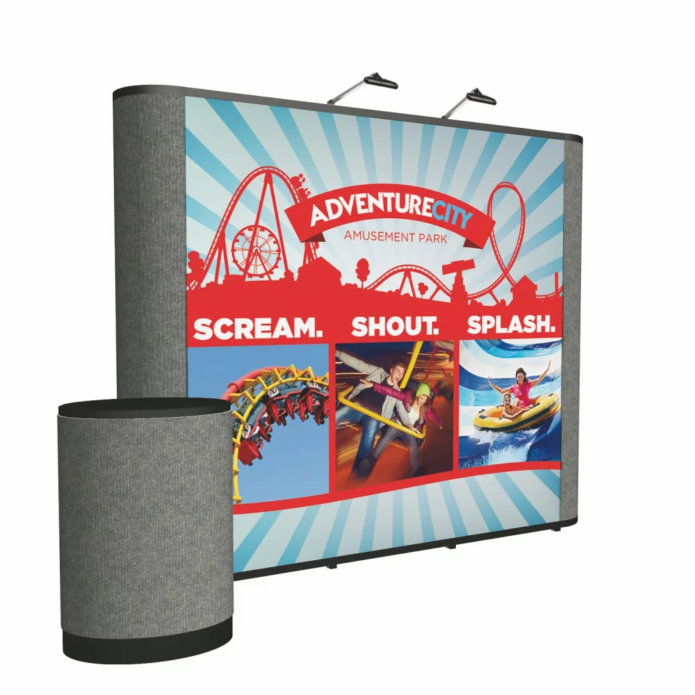 Kit de sol droit Show 'N Rise de 10' (murale avec extrémités en tissu)