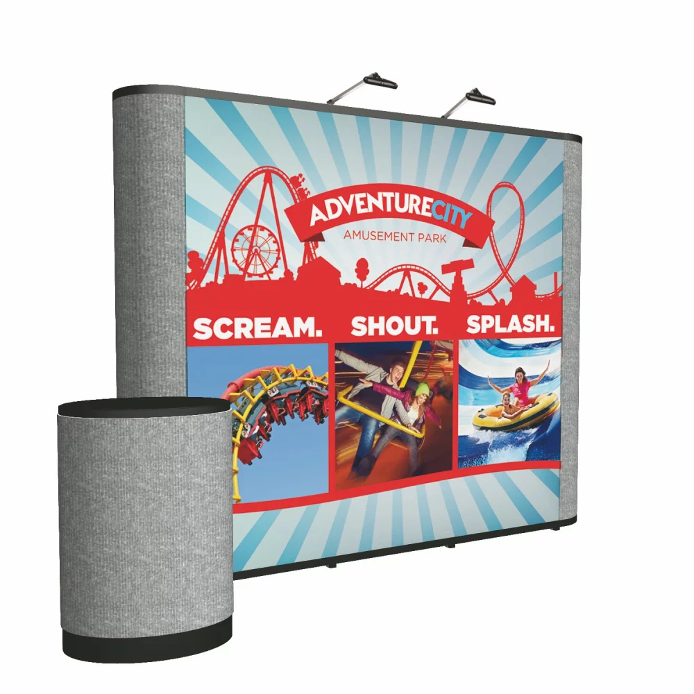 Kit de sol droit Show 'N Rise de 10' (murale avec extrémités en tissu)