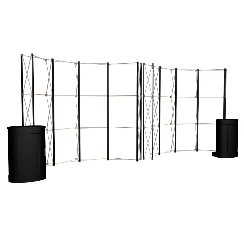 20' Gullwing Show 'N Rise Floor Display Hardware