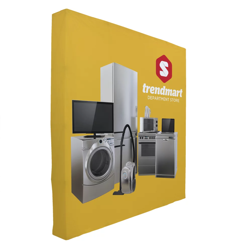 Kit d'emballage pour présentoir de sol Splash de 10 pieds de haut (tricot en polyester)