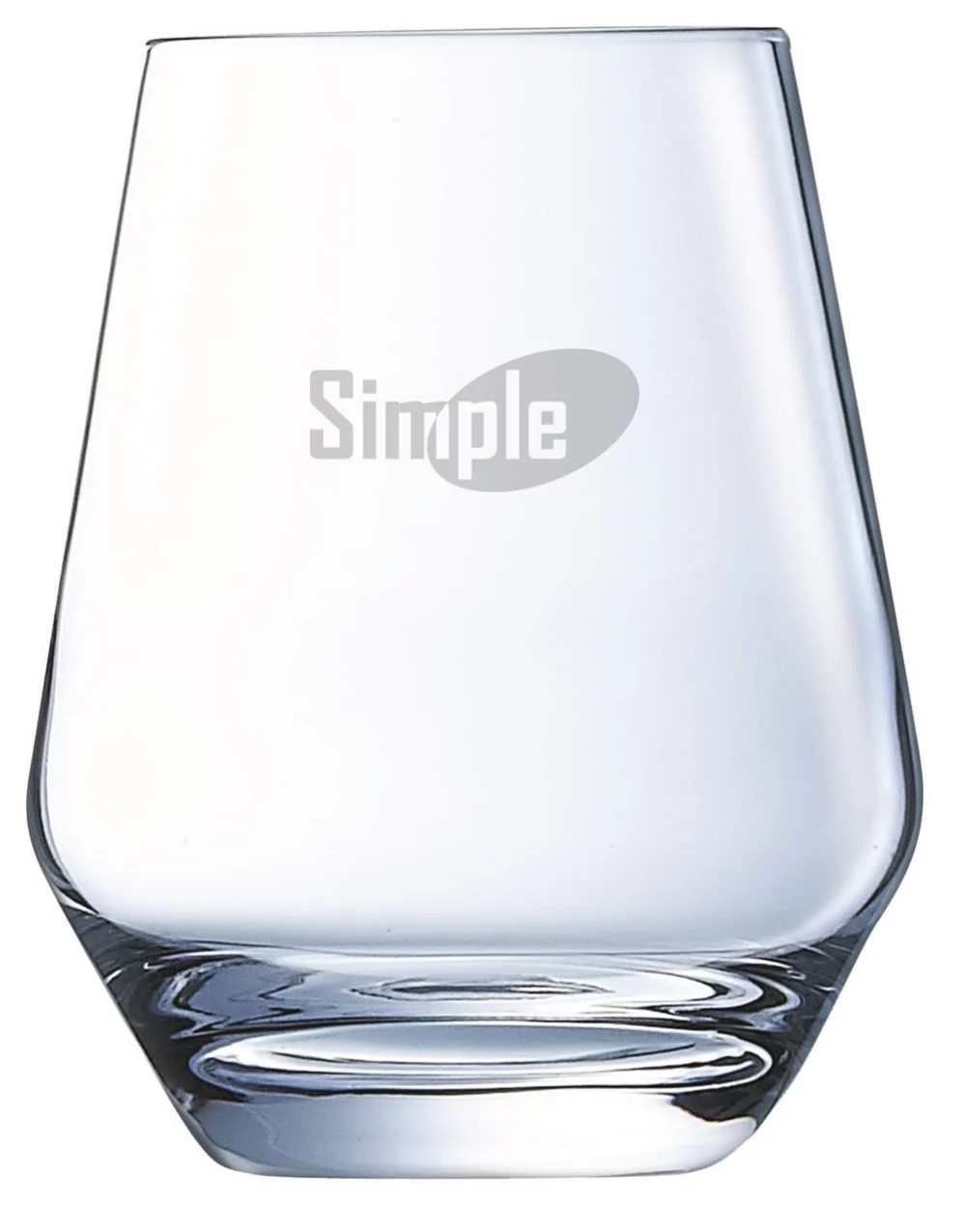 Verre à vin sans pied Sorento de 12,75 oz en cristal Chef & Sommelier