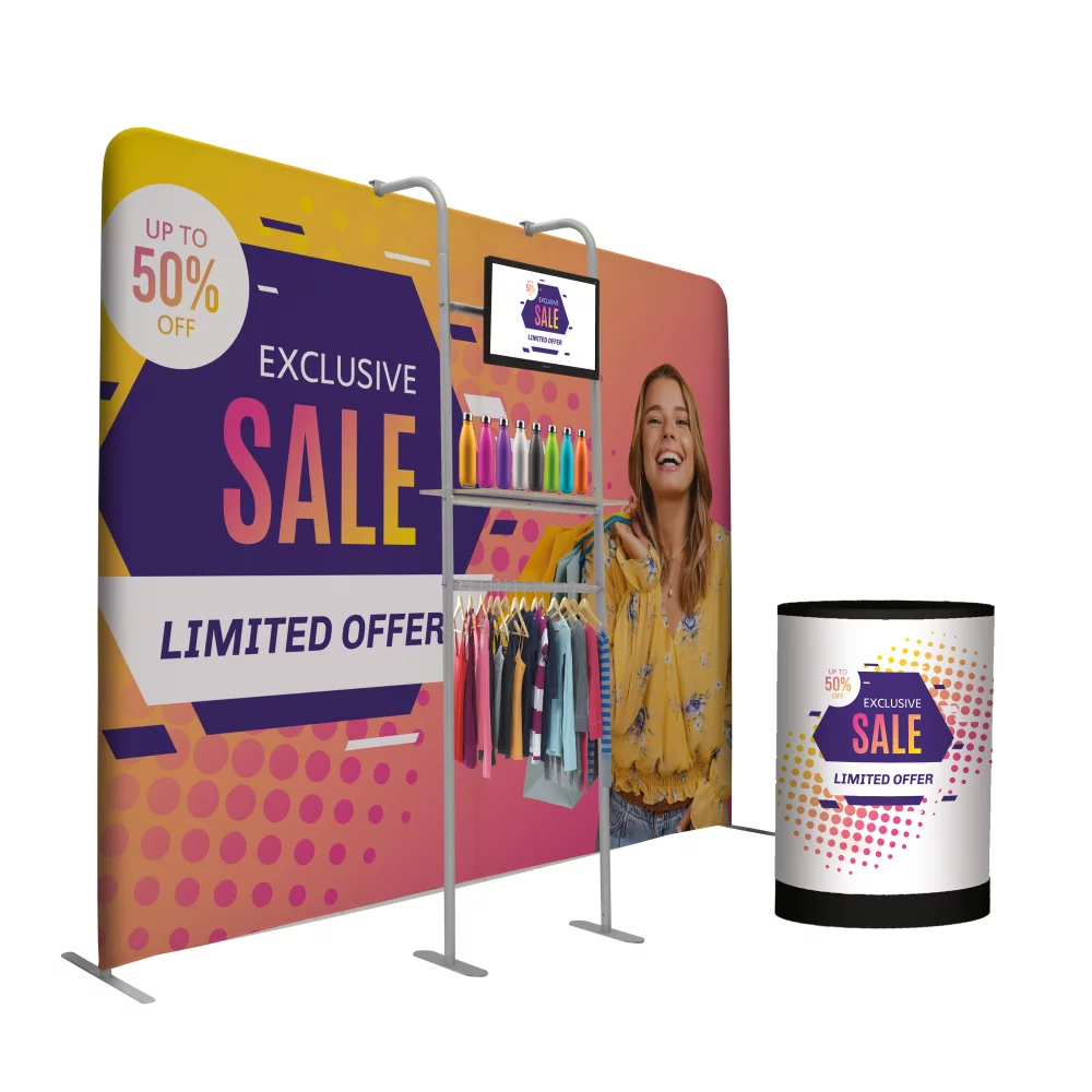 Forfait complet de promotion de produit en salon