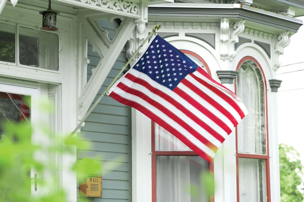 Drapeau américain en polyester de 3' x 5'