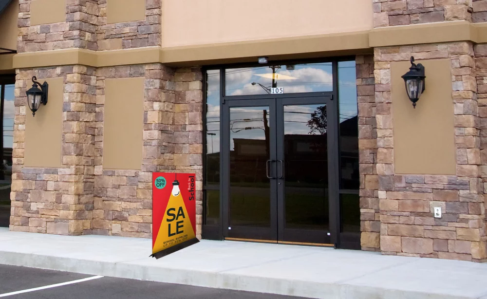 36" Freestanding Sign Holder