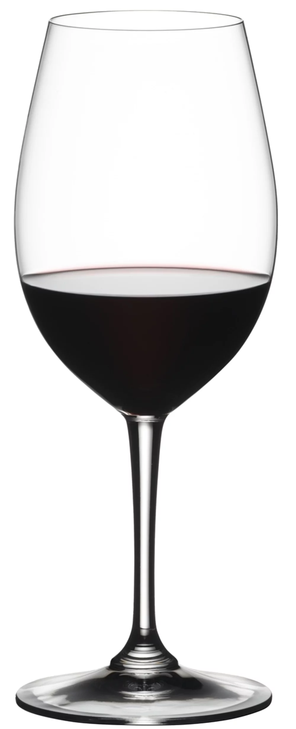 Verre à vin rouge Riedel Degustazione Mise en Place de 16 oz en cristal, ensemble de 4 dans une boîte cadeau Noir - Gravé