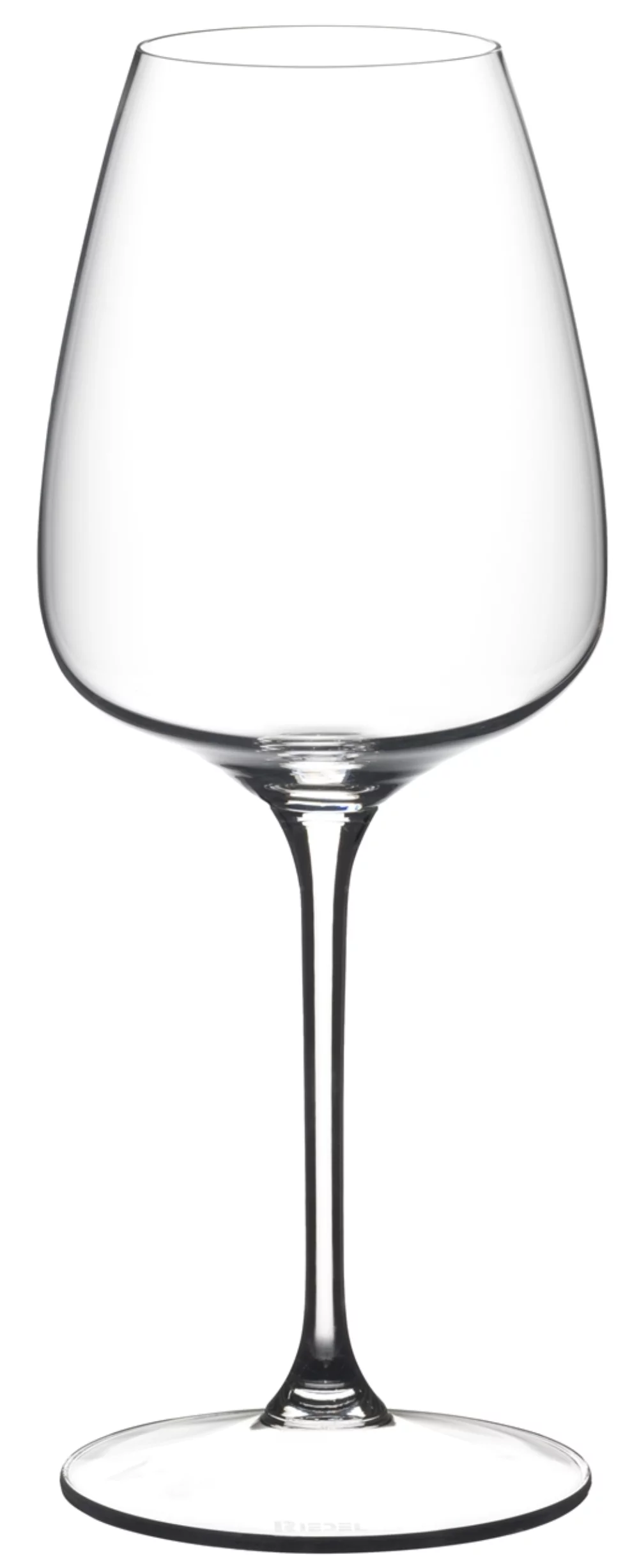 Riedel Grape White Wine/Champagne 18.625oz crystal wine glass S/2 in an Ovation gift box - Etched