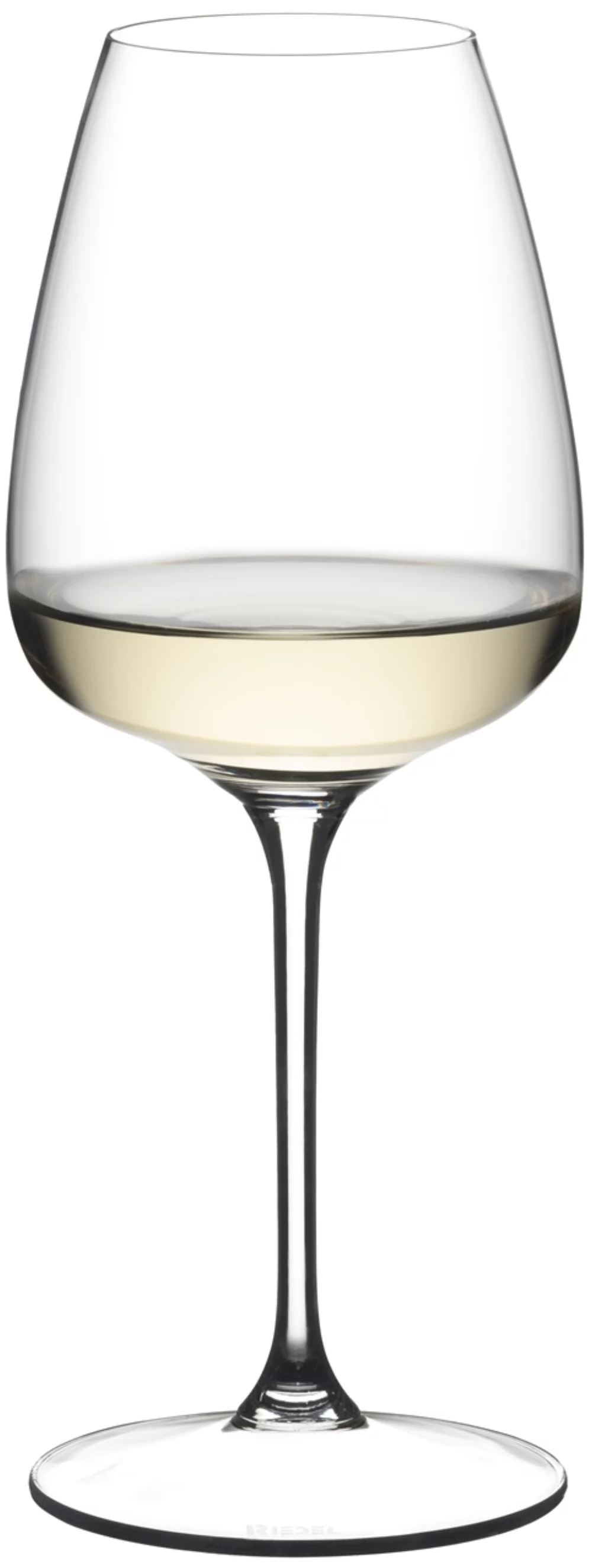 Verre à vin blanc/champagne Riedel Grape de 18,625 oz en cristal, ensemble de 4 dans une boîte cadeau Noir.