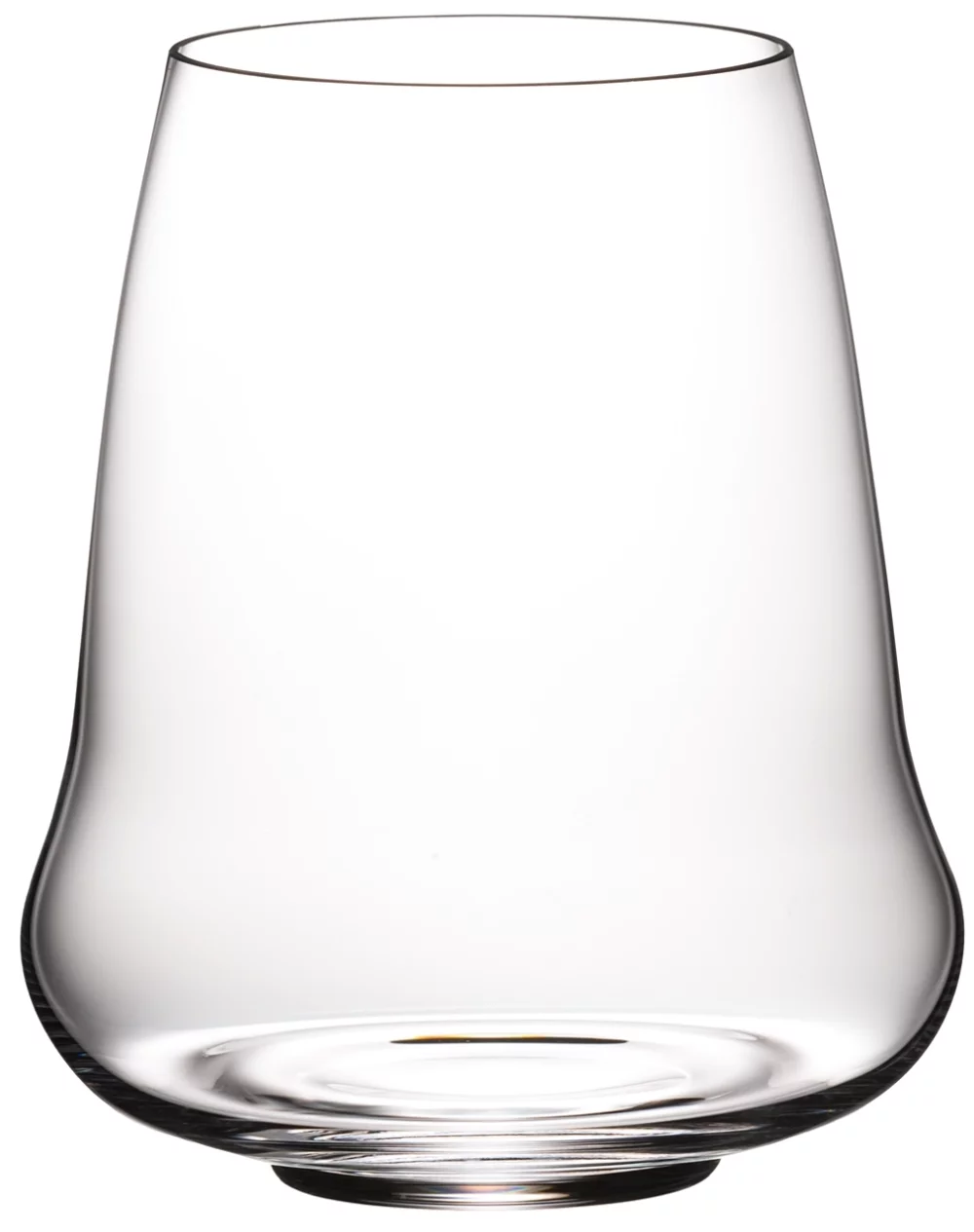 Ailes sans tige Riesling, verre sans tige en cristal RIEDEL de 16,23 oz S/4 dans une boîte cadeau noire minuit -Et