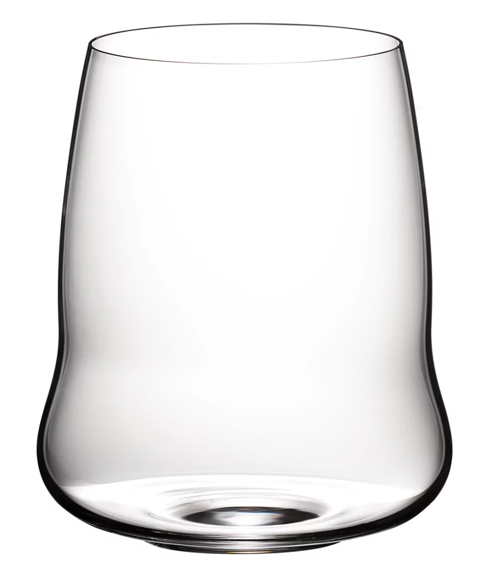 Cabernet Sauvignon Stemless Wings, verre en cristal RIEDEL sans pied de 23 oz, ensemble de 2 dans une boîte cadeau noire.