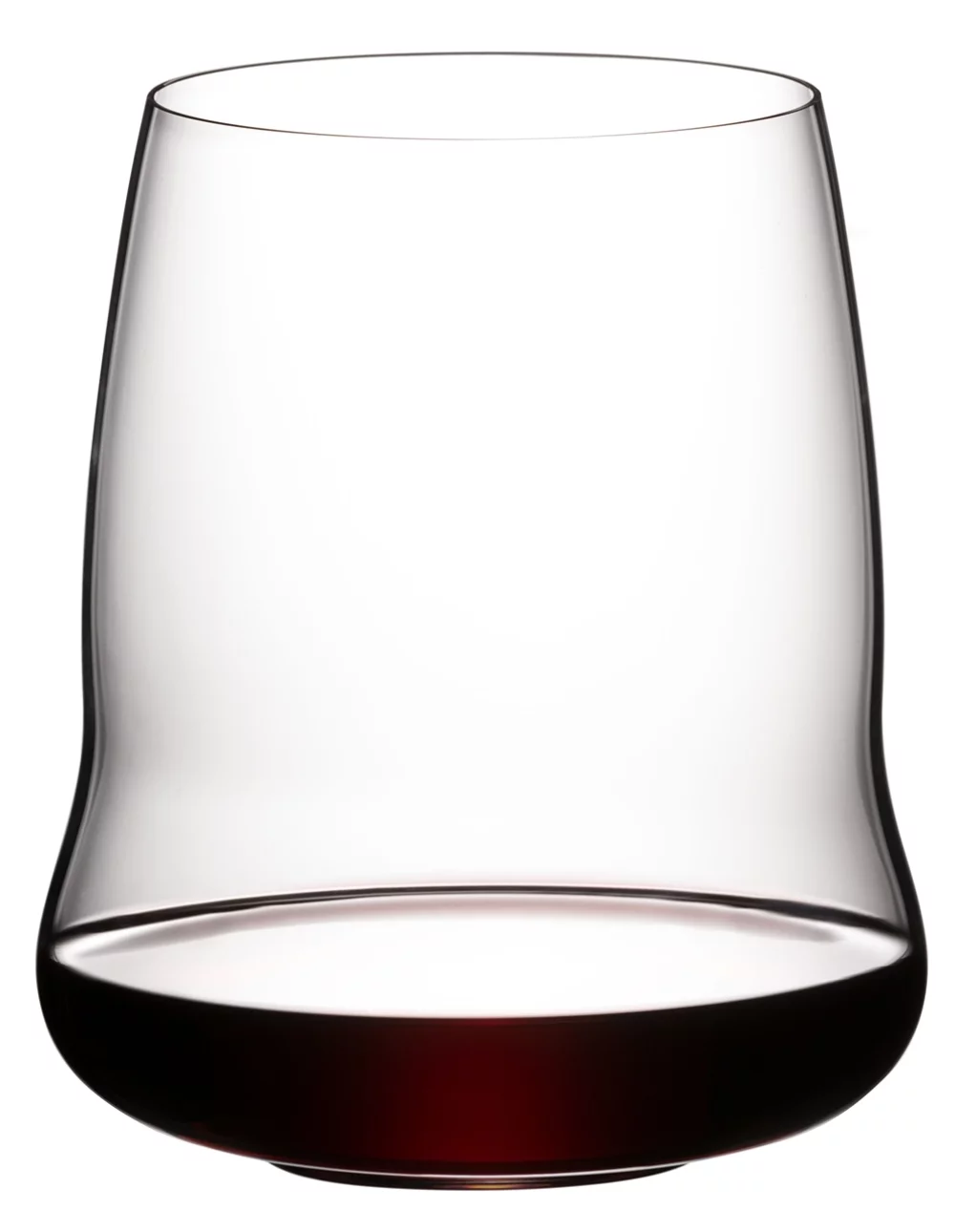 Cabernet Sauvignon Stemless Wings, verre en cristal RIEDEL sans pied de 23 oz, ensemble de 2 dans une boîte cadeau noire.