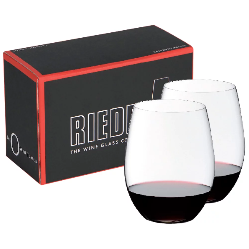 Cabernet Merlot 21-1/8 oz verres sans pied en cristal S/2 dans une boîte cadeau RIEDEL (vide)