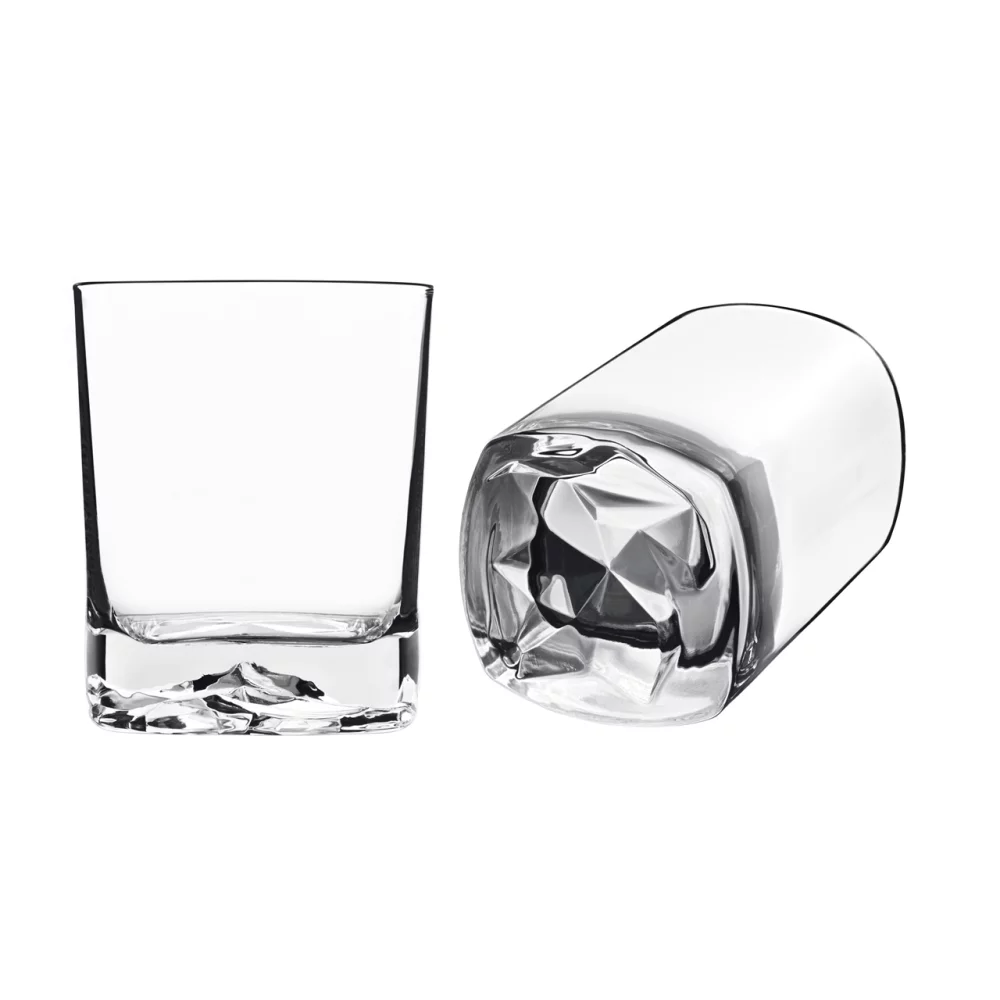 ~ Luigi Bormioli On The Rocks 13.5oz verres à whisky en cristal S/4 dans une boîte cadeau Raven