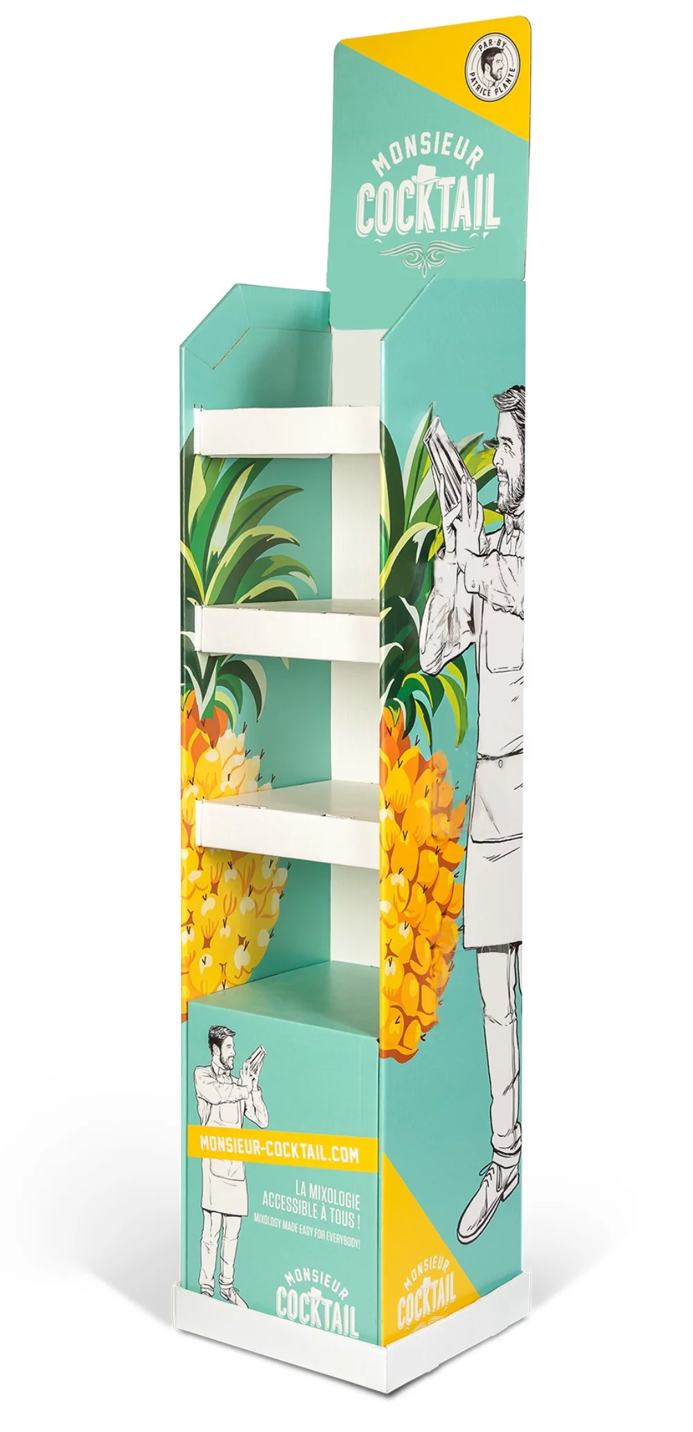 Aisle Display Stand Large 17"x14"x48"