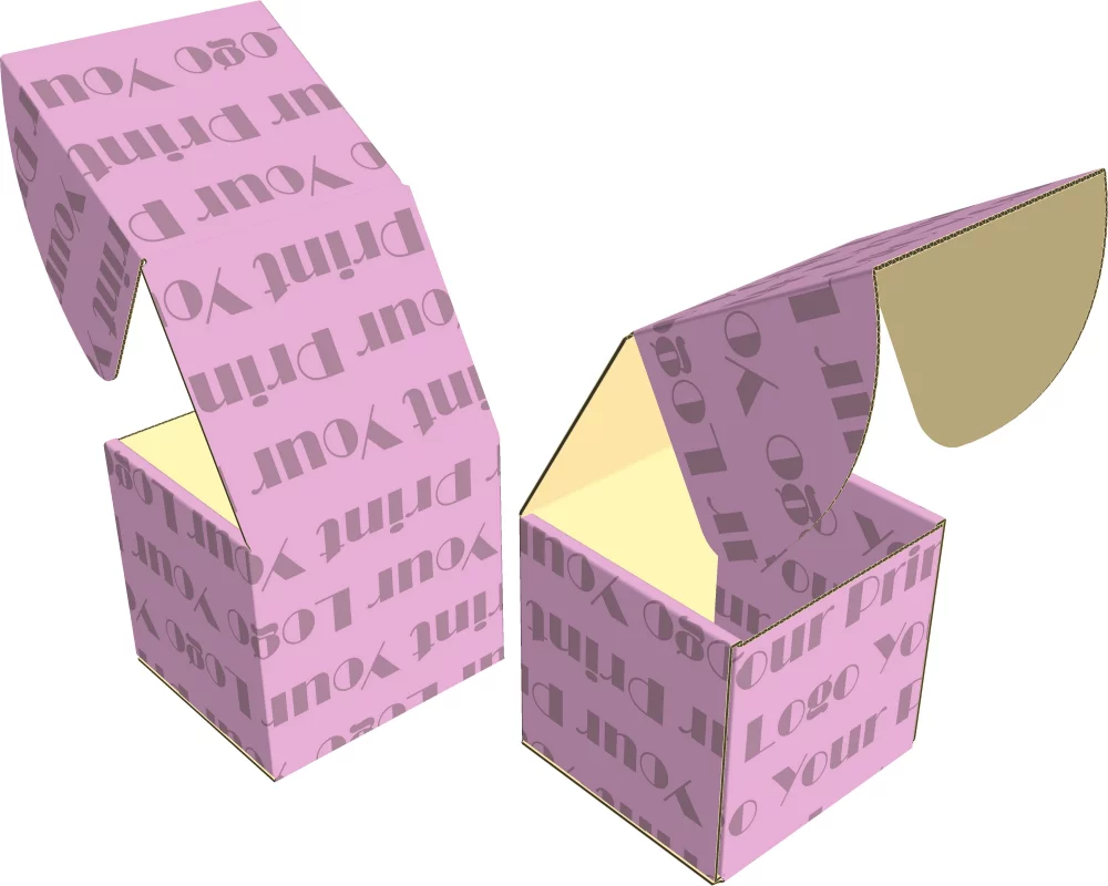 Boîte d'expédition 4" x 4" x 4"