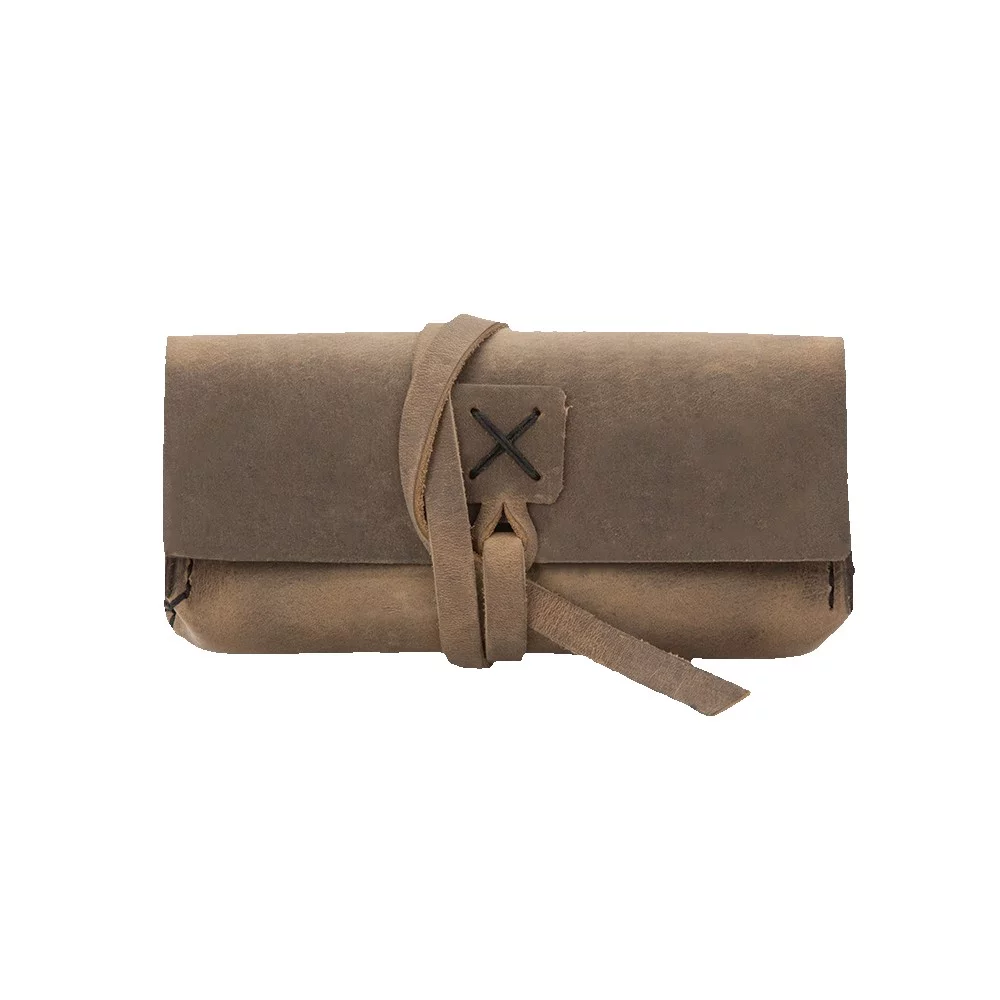 Étui à lunettes de soleil en cuir DRAPER