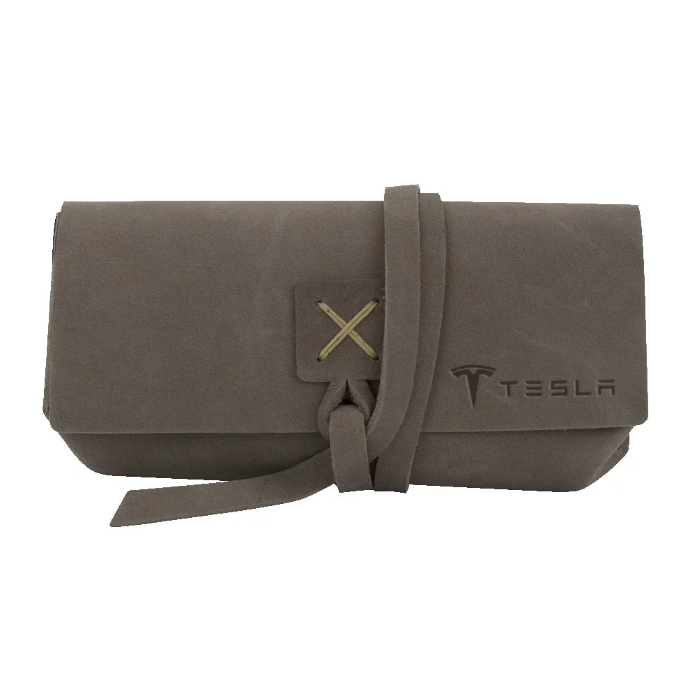 Étui à lunettes de soleil en cuir DRAPER