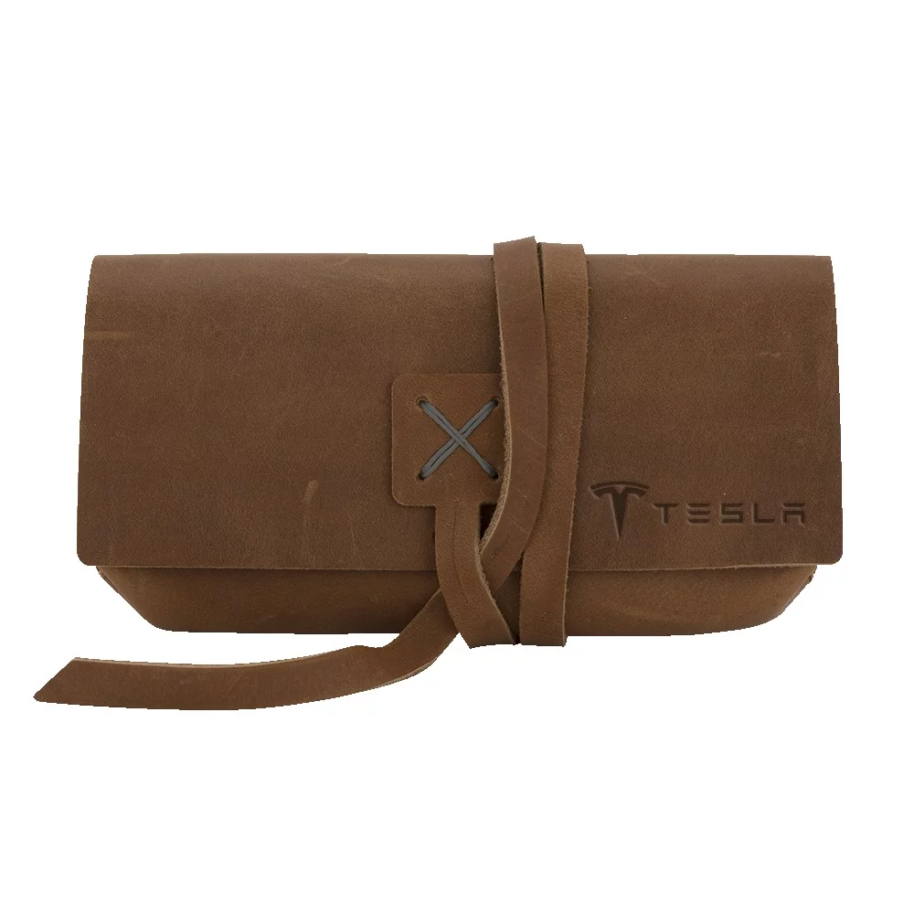 Étui à lunettes de soleil en cuir DRAPER