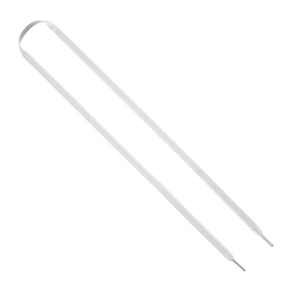 Lacet en tissu gaufré sublimé par teinture 3/8" (paire)