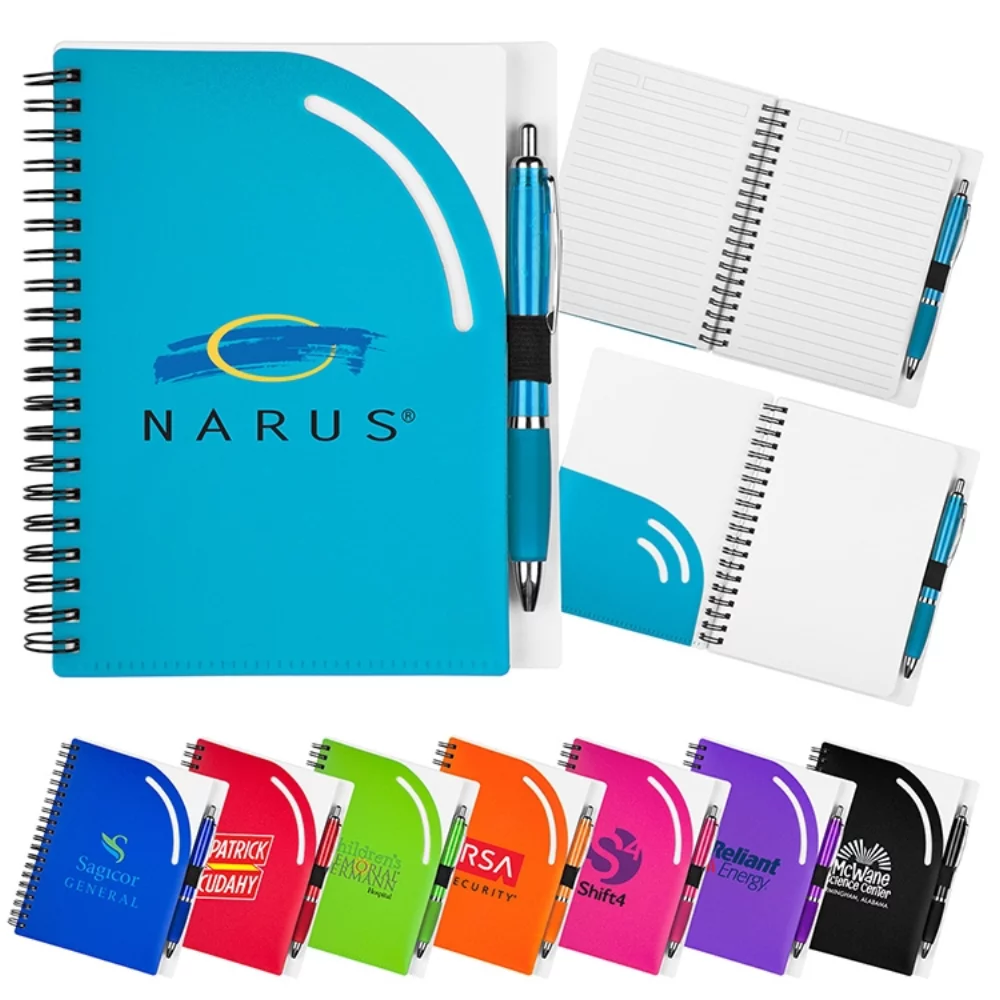 Curvy Top Notebook Set