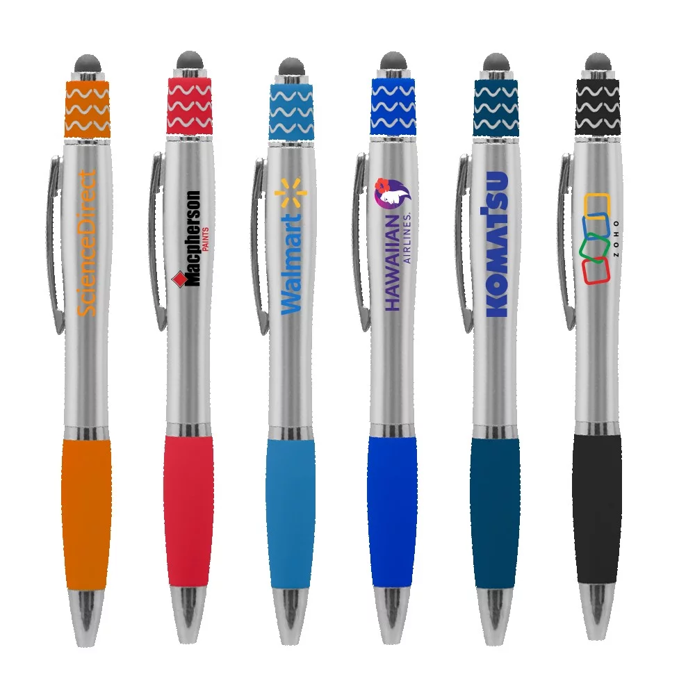 Stylo stylet courbé Spin-It
