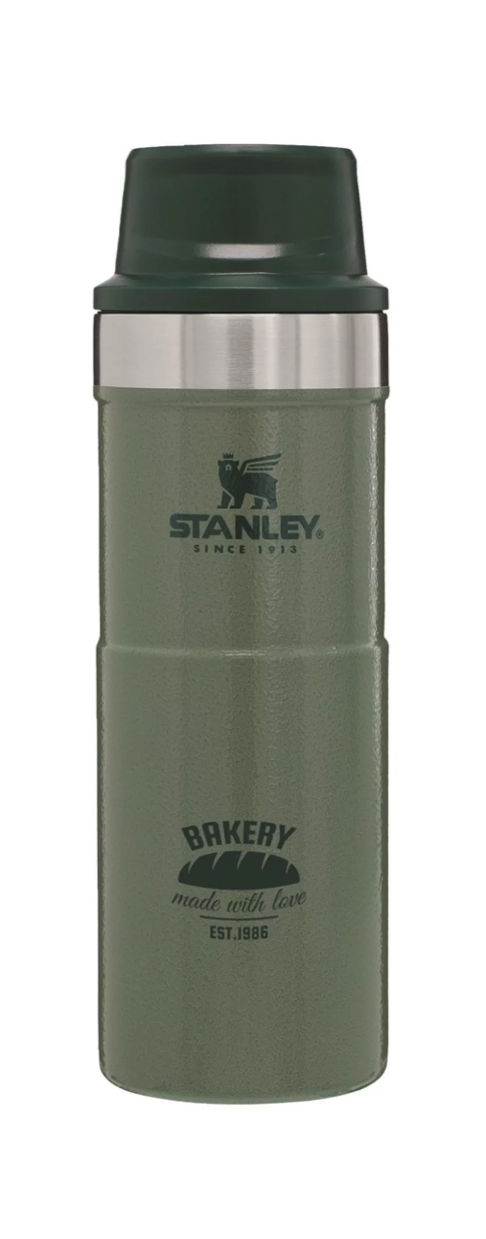 Mug de voyage Stanley® Classic Trigger-Action 16 oz vert martelé
