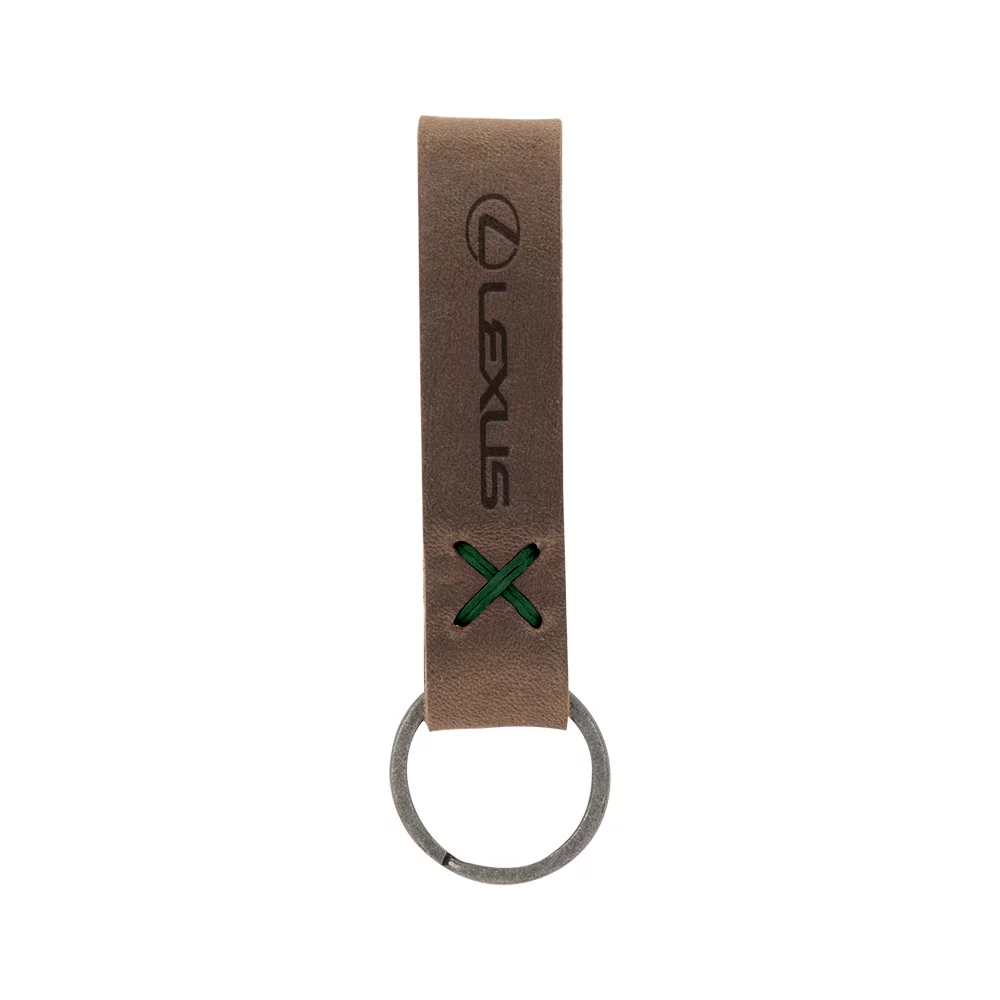 Porte-clés en boucle de cuir SADDLER